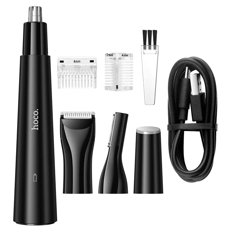 Тример для носа і вух HOCO 3-в-1 HP37 Black (6942007653947)